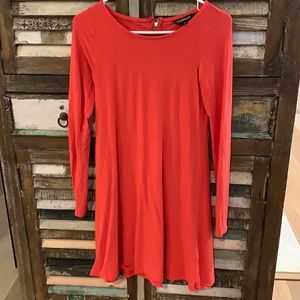 Express Swing Dress XS Pink